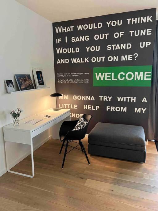 Apartamento Bo Med Stil Og Udsigt Til Aarhus Lystbadehavn Exterior foto