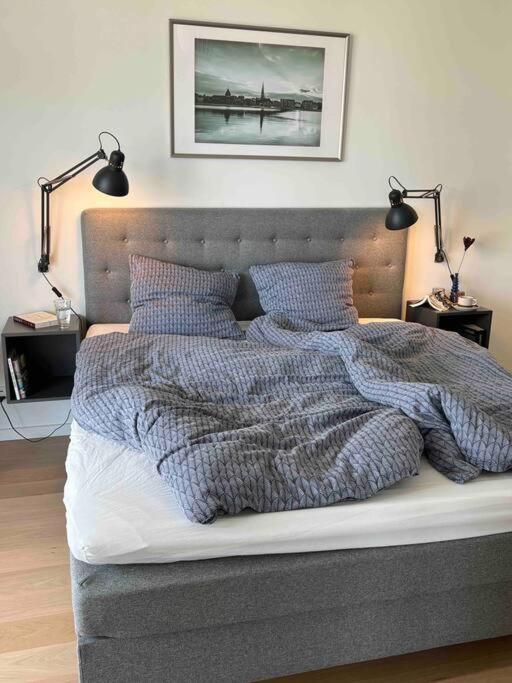 Apartamento Bo Med Stil Og Udsigt Til Aarhus Lystbadehavn Exterior foto