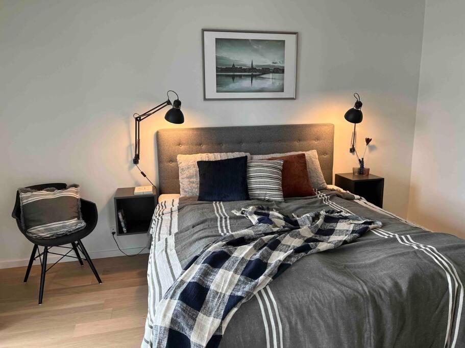 Apartamento Bo Med Stil Og Udsigt Til Aarhus Lystbadehavn Exterior foto