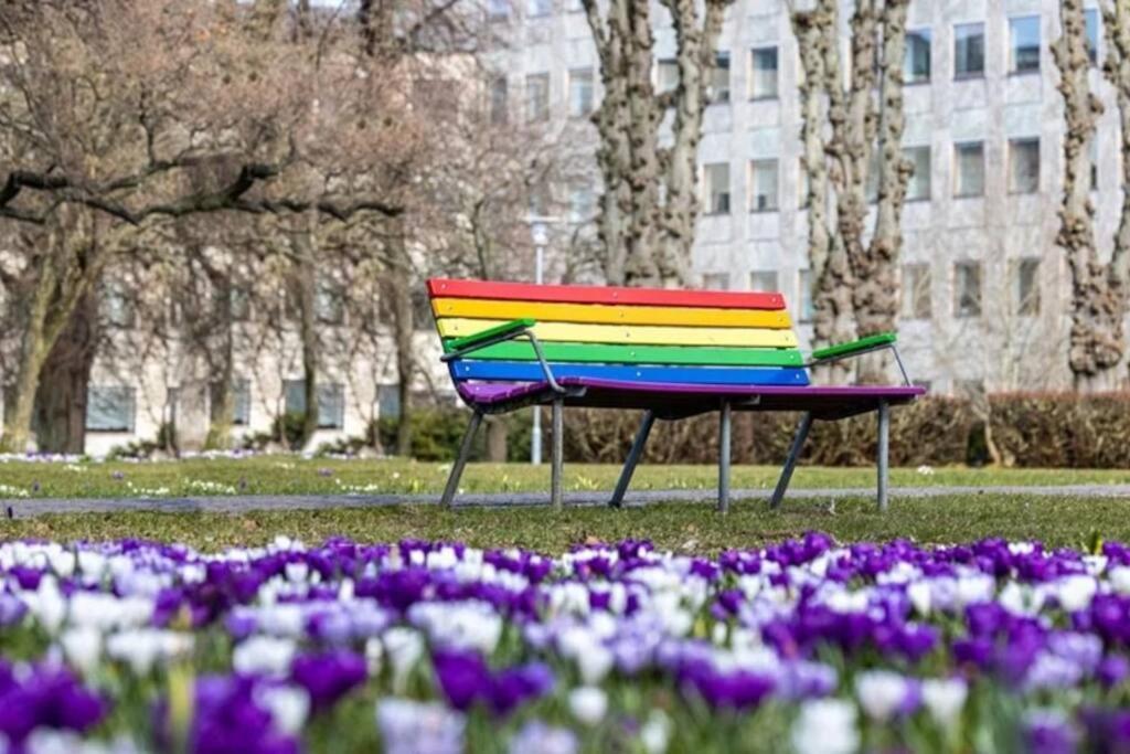 Apartamento Bo Med Stil Og Udsigt Til Aarhus Lystbadehavn Exterior foto
